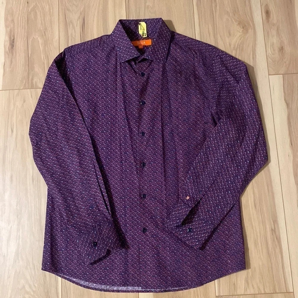 Tallis purple dress shirt